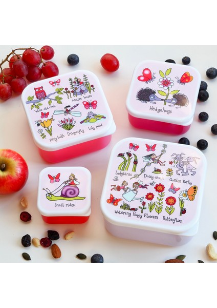 4'lü Beslenme Kutusu Secret Garden