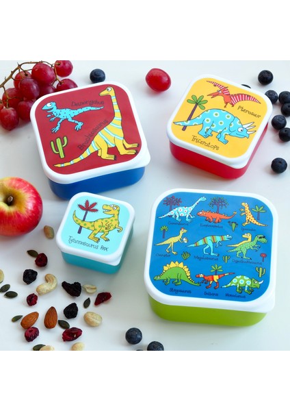 4'lü Beslenme Kutusu Dino