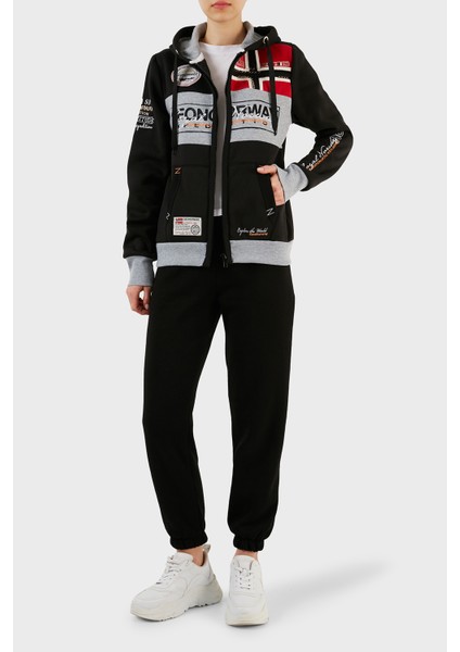 Içi Şardonlu Kapüşonlu Sweat Bayan Sweat Flyersw 1k indirimleri