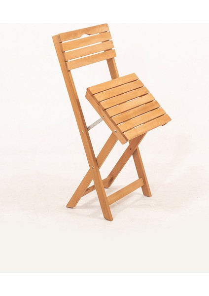 Sırt ve Oturak Minderli Balkon Bahçe Mutfak 3'lü Bistro Set Katlanır Masa-Sandalye modelleri