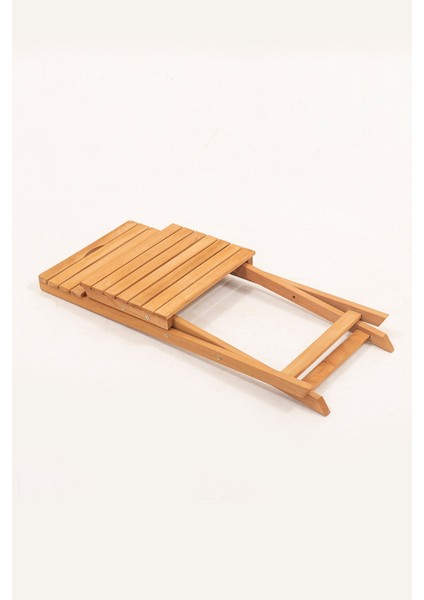 Sırt ve Oturak Minderli Balkon Bahçe Mutfak 3'lü Bistro Set Katlanır Masa-Sandalye fırsatları