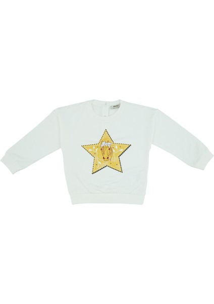 Baskı Detaylı Sweatshirt