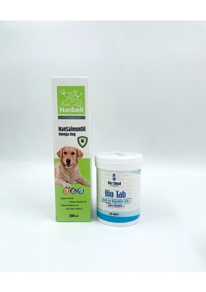 Köpekler Için Omega 3-6-9 + Biotin Tablet