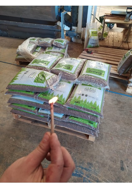 Çam Peleti 15 kg 5 Paket