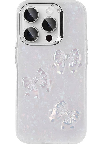 iPhone 15 Pro Max Kılıf Kabartma Figürlü Parlak Eralli Silikon Kılıf