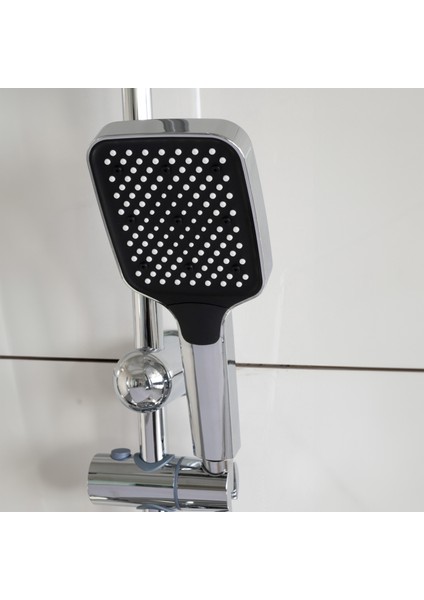 Banora Deluxe Oval Duş Sistemi, 2 Fonksiyon El Duşu Takımı, Paslanmaz Çelik, Standart Sabunluk, Krom indirimleri