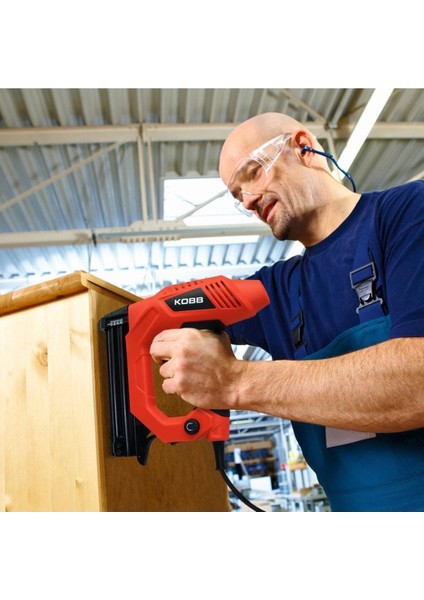 KBZ90 15-25MM Zımba ve 15-32MM Profesyonel Çivi Çakma Makinesi + 3000 Adet Yedek Zımba ve Çivi indirimleri