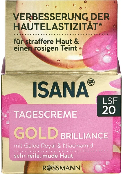 Gold Brilliance Gündüz Kremi Yoğun Bakım-SPF20 50 ml