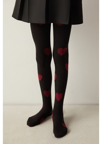 Pretty Dark Love Siyah Külotlu Çorap