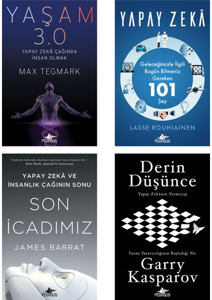 Yapay Zeka ve Insanlığın Geleceği 4 Kitap Set