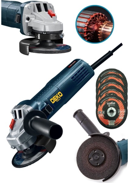 Bakır Sargı Motor Metal Dişli Sistem Avuç İçi Taşlama Spiral Jet Taşı Makinesi 2500 Watt + 5 Jet Taş