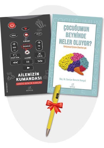 Saniye Bencik Kangal 2 Kitap Set - Ailenizin Kumandası - Çocuğumun Beyninde Neler Oluyor? - Saniye Bencik Kangal