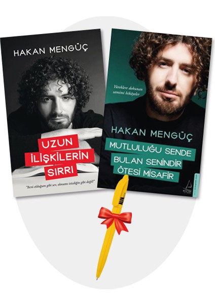 Uzun Ilişkilerin Sırrı + Mutluluğu Sende Bulan Senindir - Hakan Mengüç 2'li Set Yeni Kişisel - Destek Yayınları