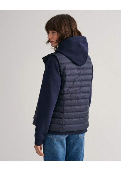 Kadın Lacivert Regular Fit Dik Yaka Düz Yelek 4700280.433 fiyatları