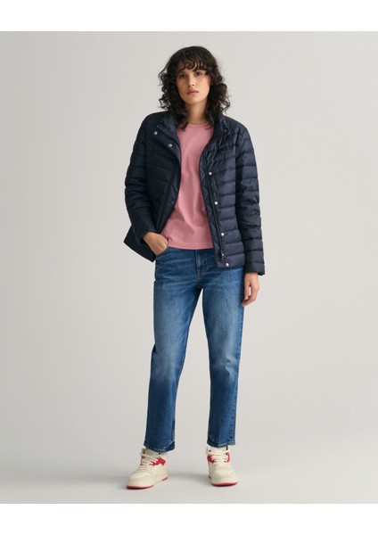 Kadın Lacivert Regular Fit Dik Yaka Düz Mont 4700281.433 fiyatları