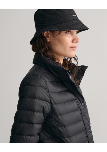 Kadın Siyah Regular Fit Dik Yaka Düz Mont 4700281.5 indirimleri