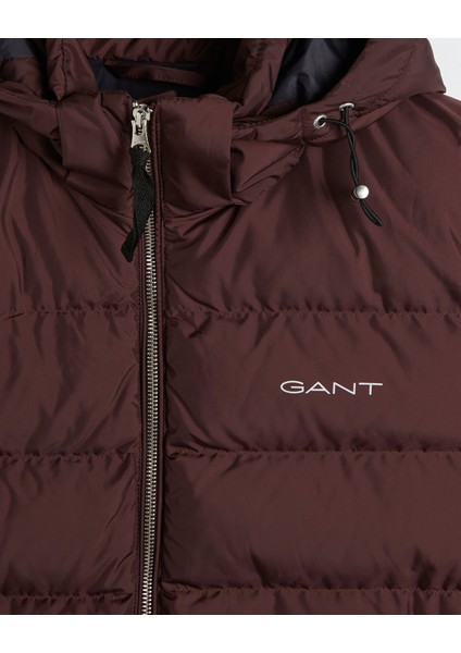 Erkek Bordo Regular Fit Kapüşonlu Logolu Yelek 7006352.279 fiyatları