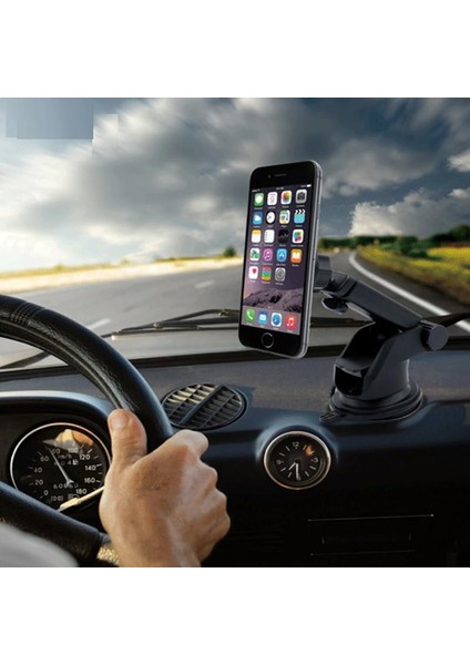 Araç Içi Telefon Tutucu Mıknatıslı Vantuzlu Ayarlanabilir Gps Universal Sabitleyici fırsatları