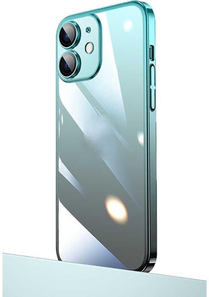 Apple iPhone 12 Kılıf Parlak Renk Geçişli Kamera Korumalı Senkron Kapak