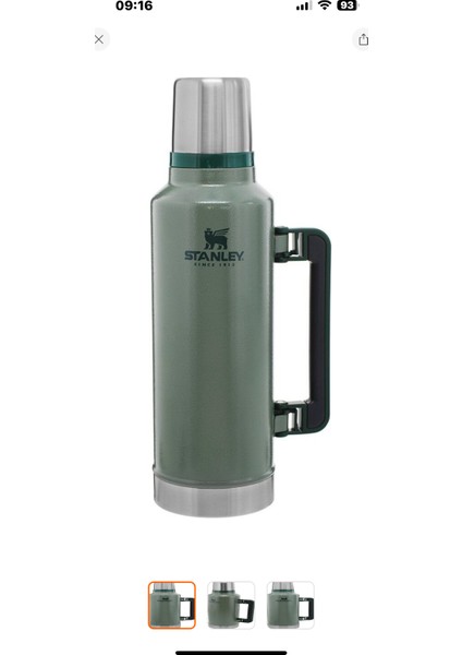 1.9 Litre Vakumlu Termos ( Ömür Boyu Garanti )