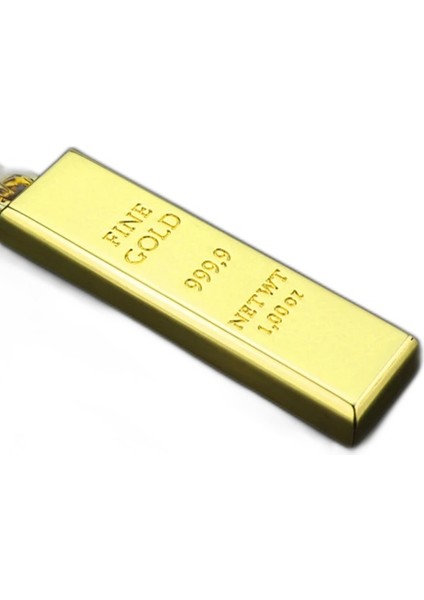 Külçe Altın Şeklinde Yüksek Kalite Metal Anahtarlık