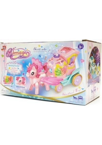 Canali Toys Pilli Işıklı Sesli Fayton JD193-3A, Sesli Işıklı Hareketli Oyuncak Fayton fiyatları