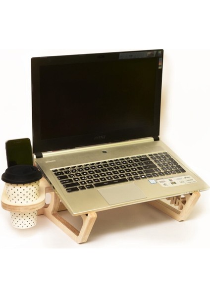 Wocoo Ahşap Laptop Standı