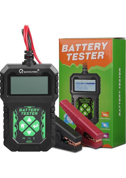 Powermaster BA107 12V 30-220AH Akü Test Cihazı Marş ve Şarj Alternatör Sistemi Test Cihazı