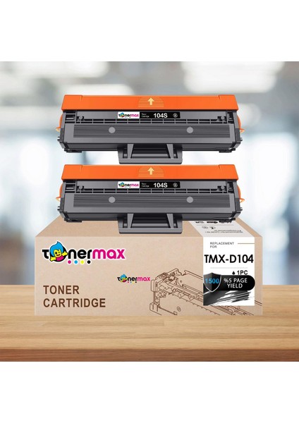 Samsung ML-1670 Muadil Toner 2'li Avantaj Paket / TMX-D104S / TMX-ML1660K