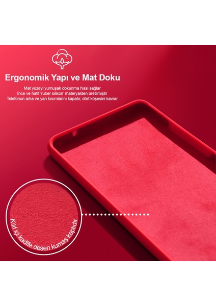 Realme C55 Kılıf Kamera Korumalı Lansman Silikon Kapak