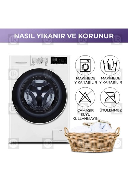 Riselerhome Lastıklı Esnek Koltuk Kanepe Kılıfı Takımı Çekyat Örtüsü  (3+3+1+1 ) Takım