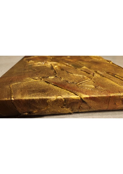 - Altın Renkli Eskitme Dekor Tablo fiyatları