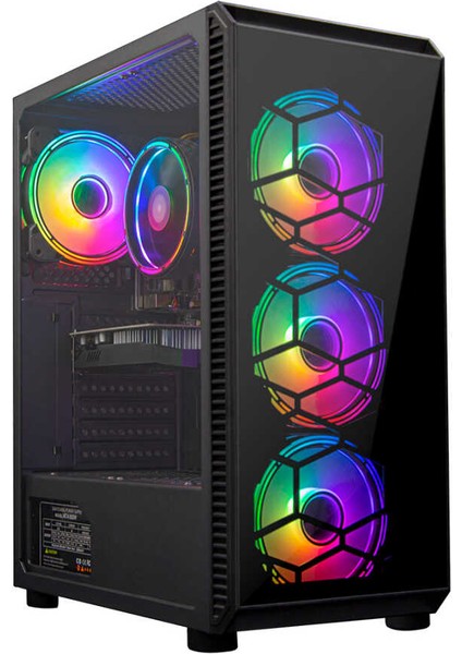 TX5022 Intel Core I5 9400F 16GB 1tb SSD 4gb RX550 Gddr5 23.6 Curved Freedos Oyuncu Bilgisayarı