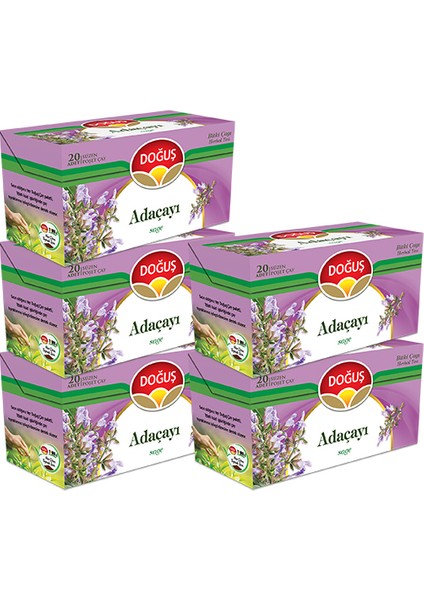 Adaçayı 20 Süzen Poşet 30 gr x 5 Adet