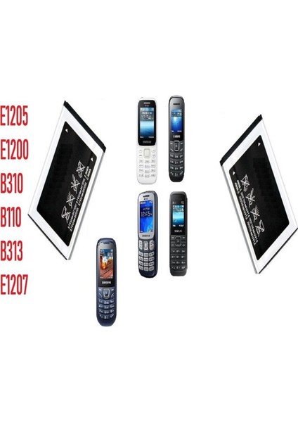 Samsung Tuşlu Batarya Uzun Ömürlü Samsung Batarya