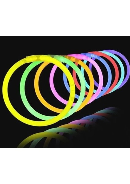 Işıklı Çubuklar, 300 Adet Fosforlu Çubuk Glow Stick , Çocuk Doğum Günü Kutlaması, Hediyelik
