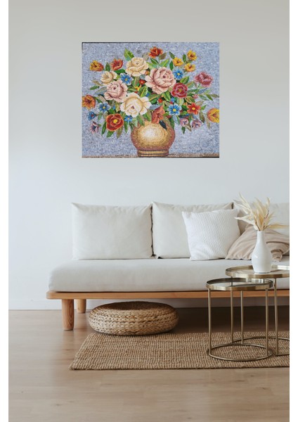 Ibla Mozaık Çiçek Sanat Tablosu fiyatları