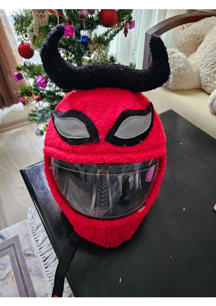 Peluş Kask Kılıfı modelleri