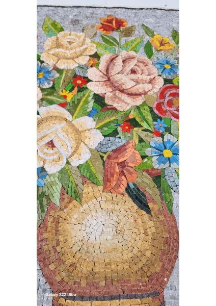 Ibla Mozaık Çiçek Sanat Tablosu fırsatları