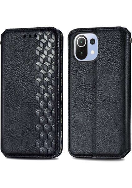 Xiaomi 11 Lite Cüzdan Kılıfı ile Uyumlu, Kart Tutuculu, Pu Deri Flip Kickstand Kapak (Yurt Dışından) fiyatları