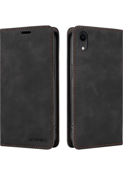 iPhone Xr Cüzdan Derisi ile Uyumlu-Rfıd Engellemeli Kart Sahipleri-Tpu Kapaklı Kapak (Yurt Dışından)
