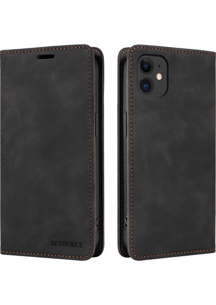 iPhone 11 Cüzdan Derisi ile Uyumlu-Rfıd Engellemeli Kart Sahipleri-Tpu Kapaklı Kapak (Yurt Dışından)