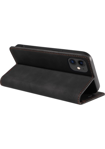 iPhone 11 Cüzdan Derisi ile Uyumlu-Rfıd Engellemeli Kart Sahipleri-Tpu Kapaklı Kapak (Yurt Dışından)