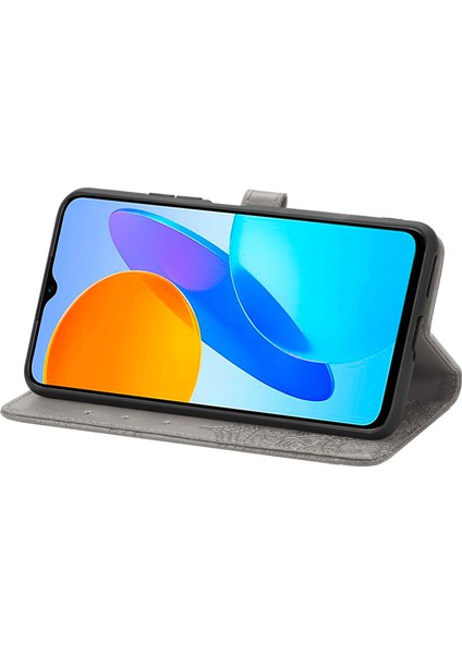 Honor X8 5g ile Uyumlu El Standı Fonksiyonlu Cüzdan Kabartmalı Pu Deri Kart Tutucu (Yurt Dışından) indirimleri