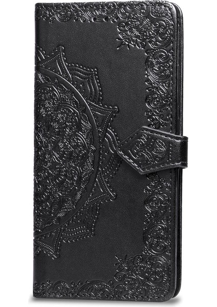 iPhone 7 Plus/8 Plus ile Uyumlu El Standı Fonksiyonlu Cüzdan Kabartmalı Pu Deri Kart Tutucu (Yurt Dışından) fırsatları