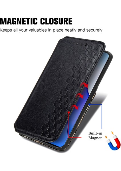 Oppo Reno 8 Pro Cüzdan Kılıfı ile Uyumlu, Kart Tutuculu, Pu Deri Flip Kickstand Kapak (Yurt Dışından) indirimleri