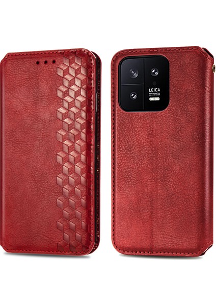 Xiaomi 13 Cüzdan Kılıfı ile Uyumlu, Kart Tutuculu, Pu Deri Flip Kickstand Kapak (Yurt Dışından) fiyatları