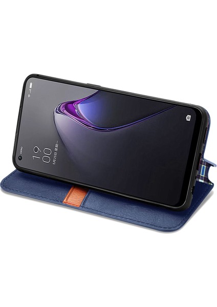 Oppo Reno 8 Cüzdan Kılıfı ile Uyumlu, Kart Tutuculu, Pu Deri Flip Kickstand Kapak (Yurt Dışından)