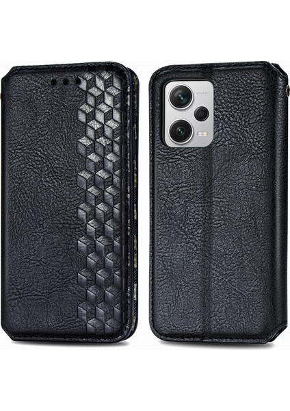 Xiaomi Redmi Note 12 Pro+ Cüzdan Kılıfı ile Uyumlu, Kart Tutuculu, Pu Deri Flip Kickstand Kapak (Yurt Dışından) fiyatları