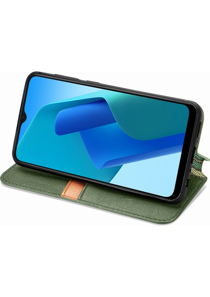 Oppo A16K Cüzdan Kılıfı ile Uyumlu, Kart Tutuculu, Pu Deri Flip Kickstand Kapak (Yurt Dışından) fırsatları
